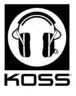 KOSS Stereophones Logo